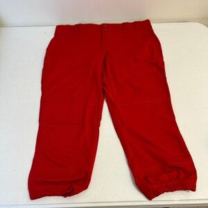 Champro Womens Large Scarlet Red Fastpitch Softball Pants Knickers BP11 NWT